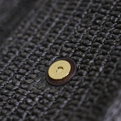 YSL NIKI medium in raffia(HIGH-END GRADE)