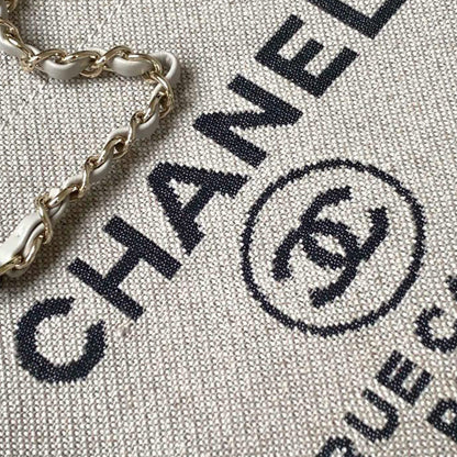 CHANEL Deauville Large Tote(HIGH-END GRADE)