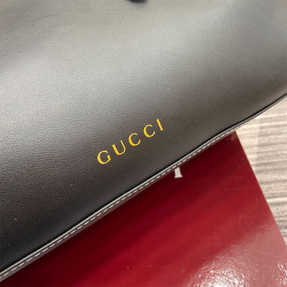 GG Emblem large tote bag