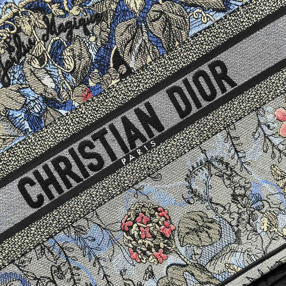 LARGE DIOR BOOK TOTE