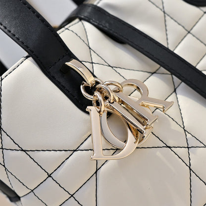 Dior Small Dior Toujours Vertical Tote Bag