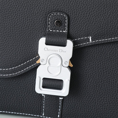 Dior Small Saddle Messenger Bag with Flap