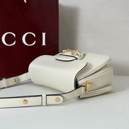Gucci Horsebit 1955 Aura small shoulder bag(HIGH-END GRADE)