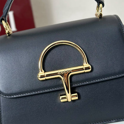Gucci Siena small top handle bag(HIGH-END GRADE)