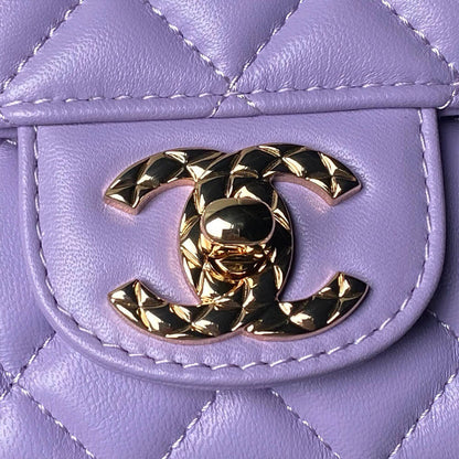 CHANEL Mini Flap Bag with Top Handle