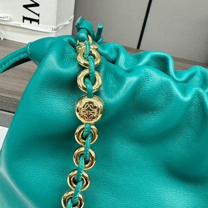 Loewe Medium Flamenco purse in mellow nappa lambskin
