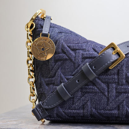Diorstar Hobo Bag with Chain