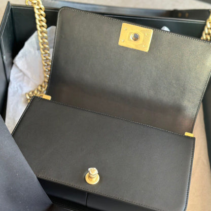 Chevron Boy Chanel Handbag