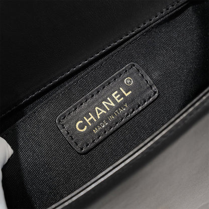 Chevron Boy Chanel Handbag