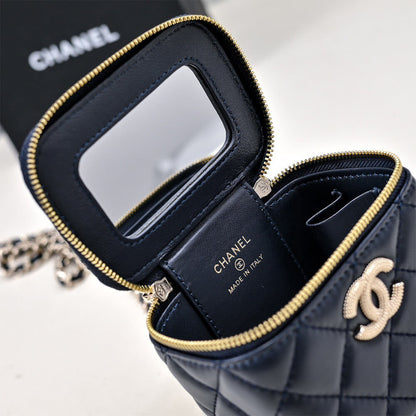 CHANEL Small Vanity with Chain(HIGH-END GRADE)