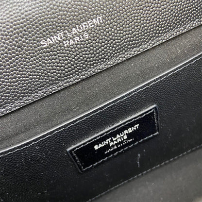 YSL kate medium in grain de poudre embossed leather