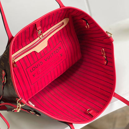 LV Neverfull Bandouliere Inside Out MM(HIGH-END GRADE)