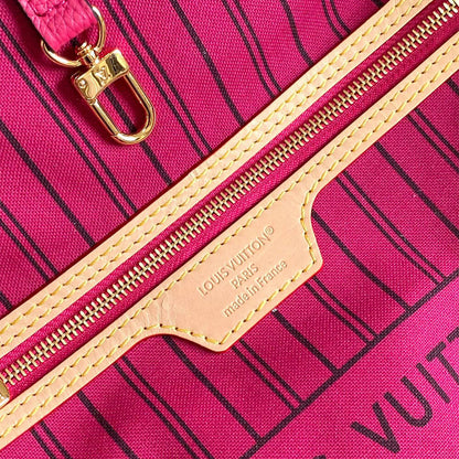 LV Neverfull Bandouliere Inside Out MM(HIGH-END GRADE)