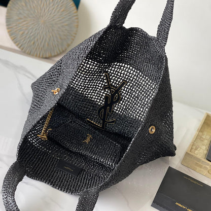 SAINT LAURENT icare in raffia(HIGH-END GRADE)