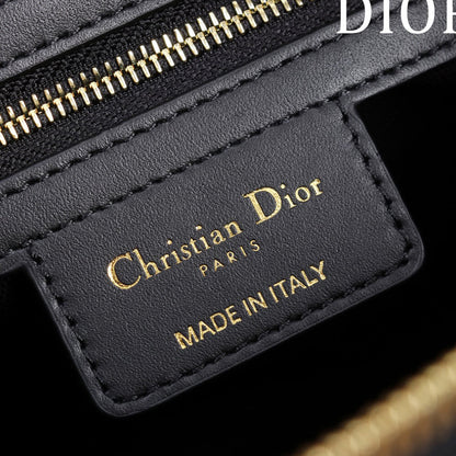 Dior Medium D-Journey Bag in Shiny Goatskin(HIGH-END GRADE)