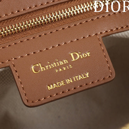 Dior Medium D-Journey Bag in Vintage Smooth Calfskin(HIGH-END GRADE)
