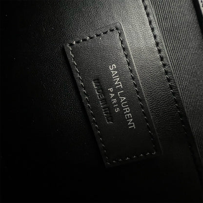 YSL envelope medium in grained leather