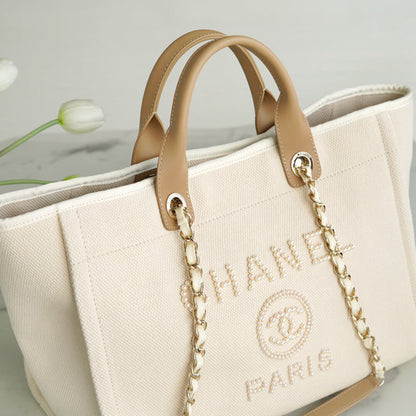 CHANEL Deauville Large Tote(HIGH-END GRADE)