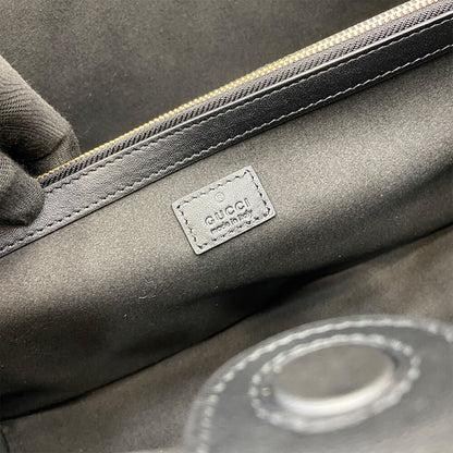 GG Emblem large tote bag