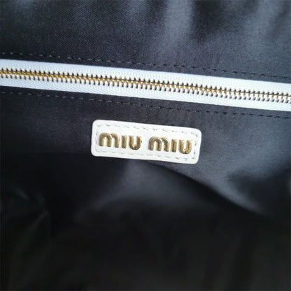 Matelasse nappa leather top-handle bag