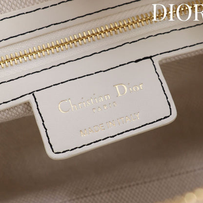 Dior Small D-Journey Bag in Two-Tone Calfskin(HIGH-END GRADE)