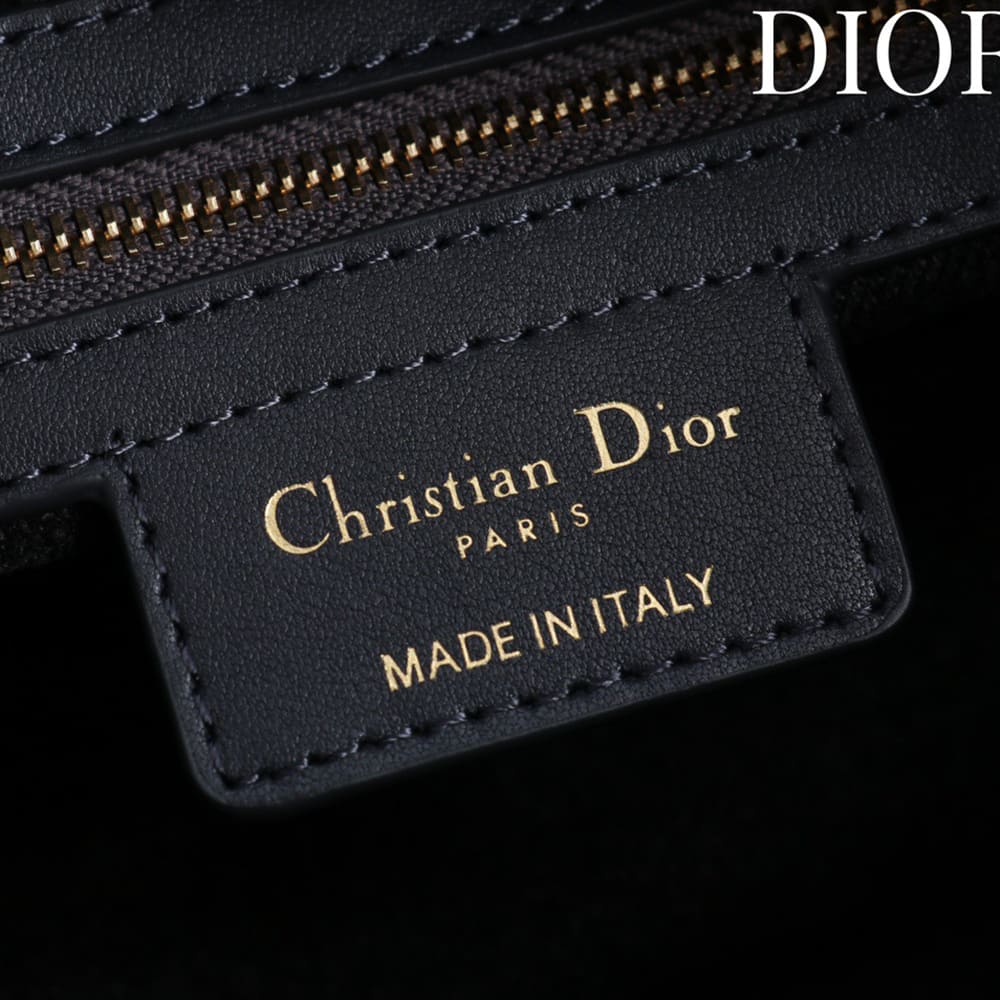 Dior Small D-Journey Bag in Two-Tone Calfskin(HIGH-END GRADE)