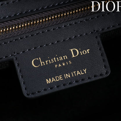 Dior Small D-Journey Bag in Two-Tone Calfskin(HIGH-END GRADE)