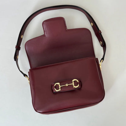 Gucci Horsebit 1955 Aura small shoulder bag(HIGH-END GRADE)