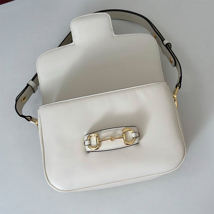 Gucci Horsebit 1955 Aura small shoulder bag(HIGH-END GRADE)