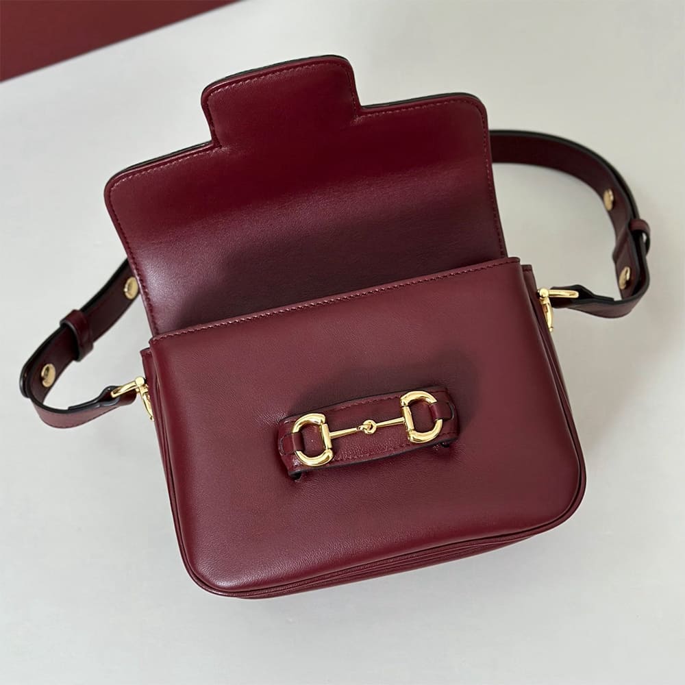 Gucci Horsebit 1955 Aura mini shoulder bag(HIGH-END GRADE)