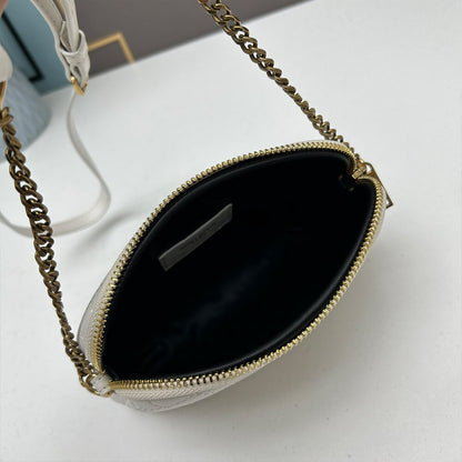 YSL Gaby zipped pouch in quilted lambskin