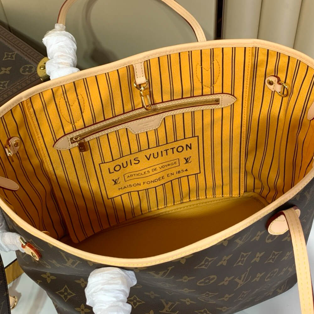 LV Neverfull Bandouliere Inside Out MM
