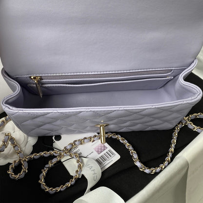 CHANEL Mini Classic Handbag With Top Handle