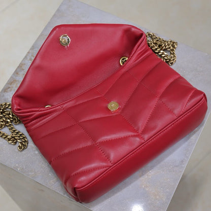 YSL Toy Puffer in lambskin