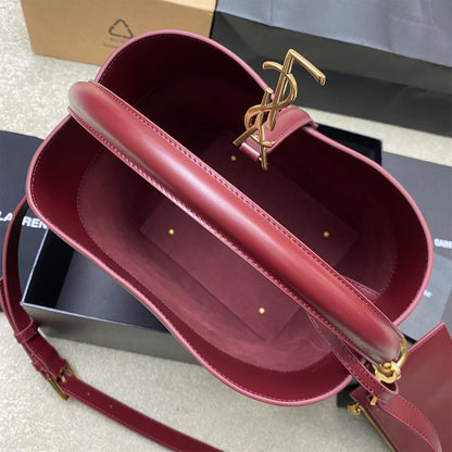 YSL LE 37 in shiny leather
