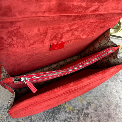 GG Supreme Medium Dionysus Shoulder Bag