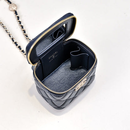 CHANEL Small Vanity with Chain(HIGH-END GRADE)