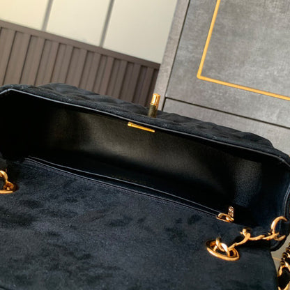 CHANEL SUEDE MINI FLAP BAG(HIGH-END GRADE)