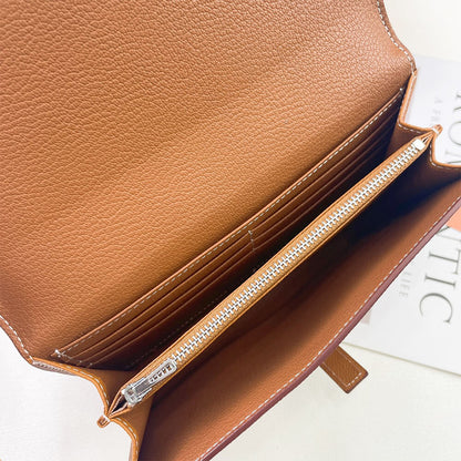 HERMES New H Passant Toutenmain wallet(HIGH-END GRADE)