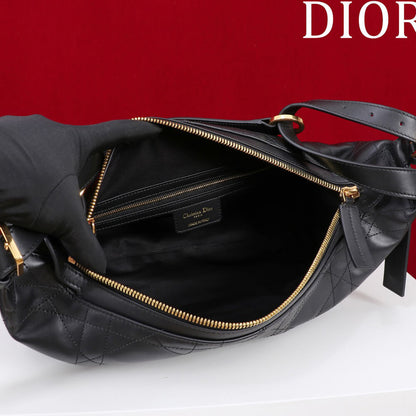 Dior Medium D-Journey Bag in Shiny Goatskin(HIGH-END GRADE)