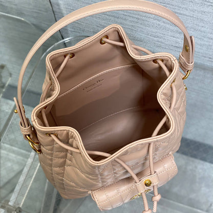 Small Dior Caro Bucket Bag(HIGH-END GRADE)