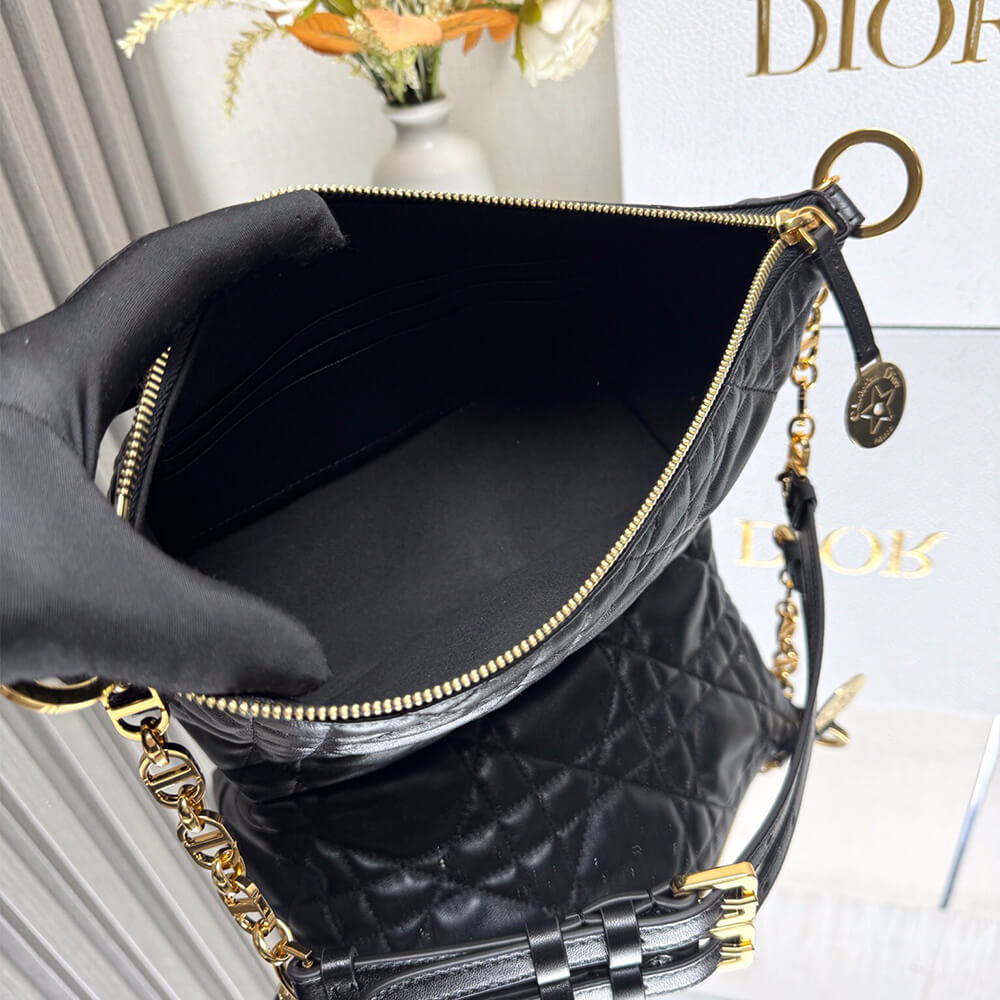 Diorstar Hobo Bag with Chain