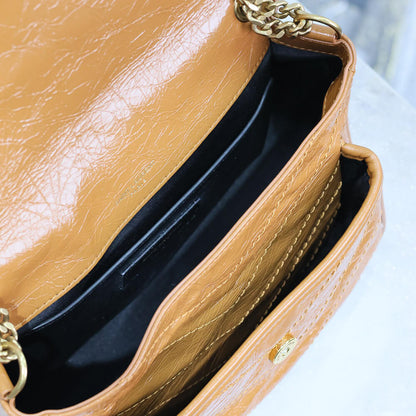YSL NIKI baby in vintage leather(HIGH-END GRADE)