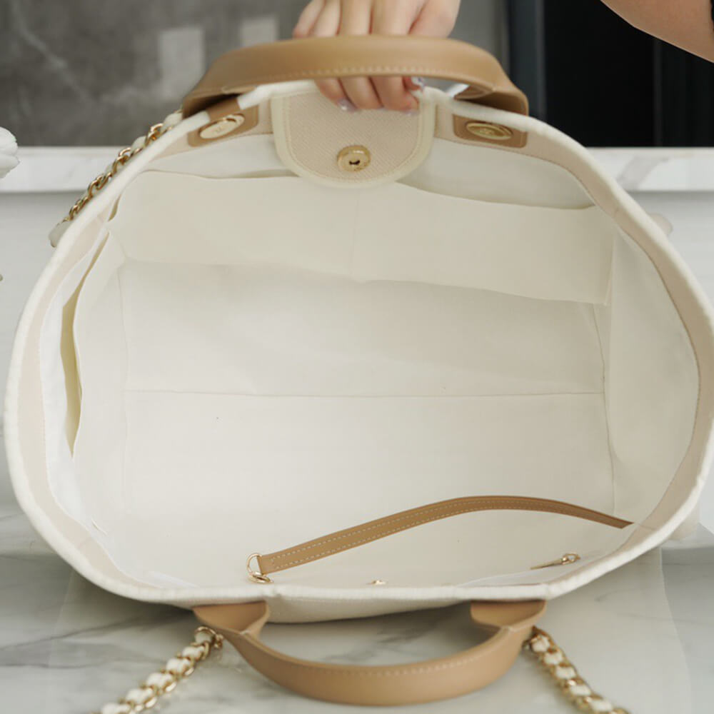 CHANEL Deauville Large Tote(HIGH-END GRADE)