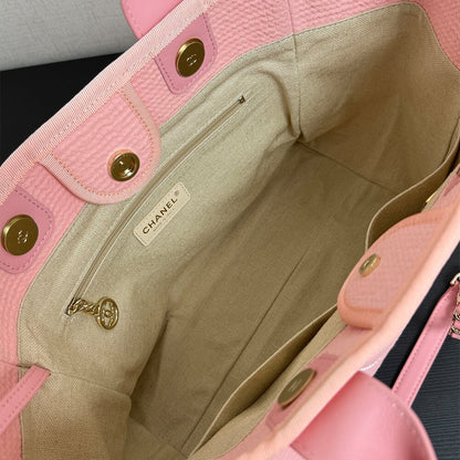 CHANEL Deauville Large Tote(HIGH-END GRADE)