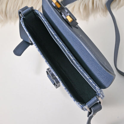Dior Mini Saddle Messenger Bag with Flap