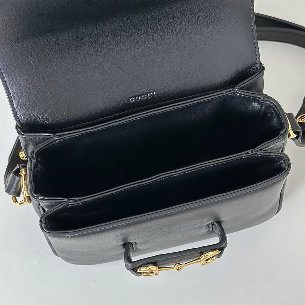 Gucci Horsebit 1955 Aura mini shoulder bag(HIGH-END GRADE)