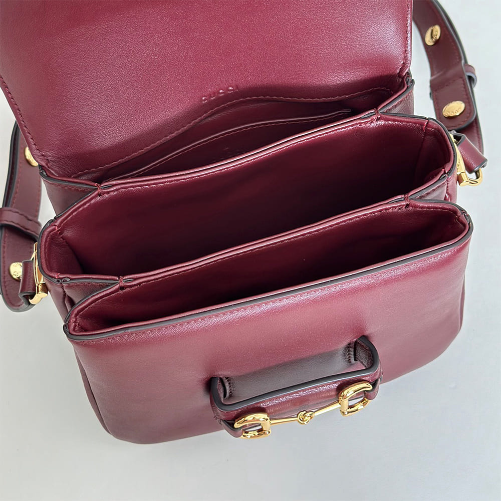 Gucci Horsebit 1955 Aura mini shoulder bag(HIGH-END GRADE)