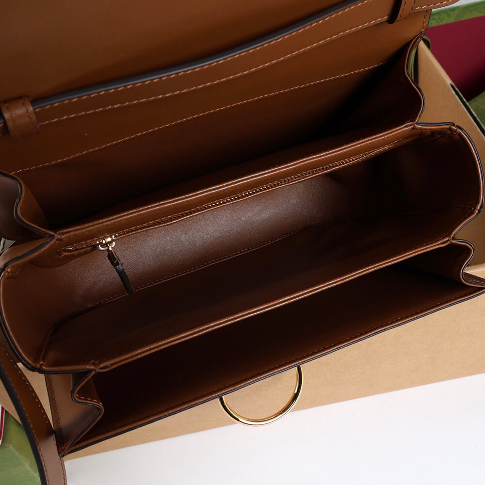 Gucci Siena medium top handle bag(HIGH-END GRADE)