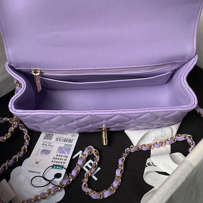 CHANEL Mini Flap Bag with Top Handle